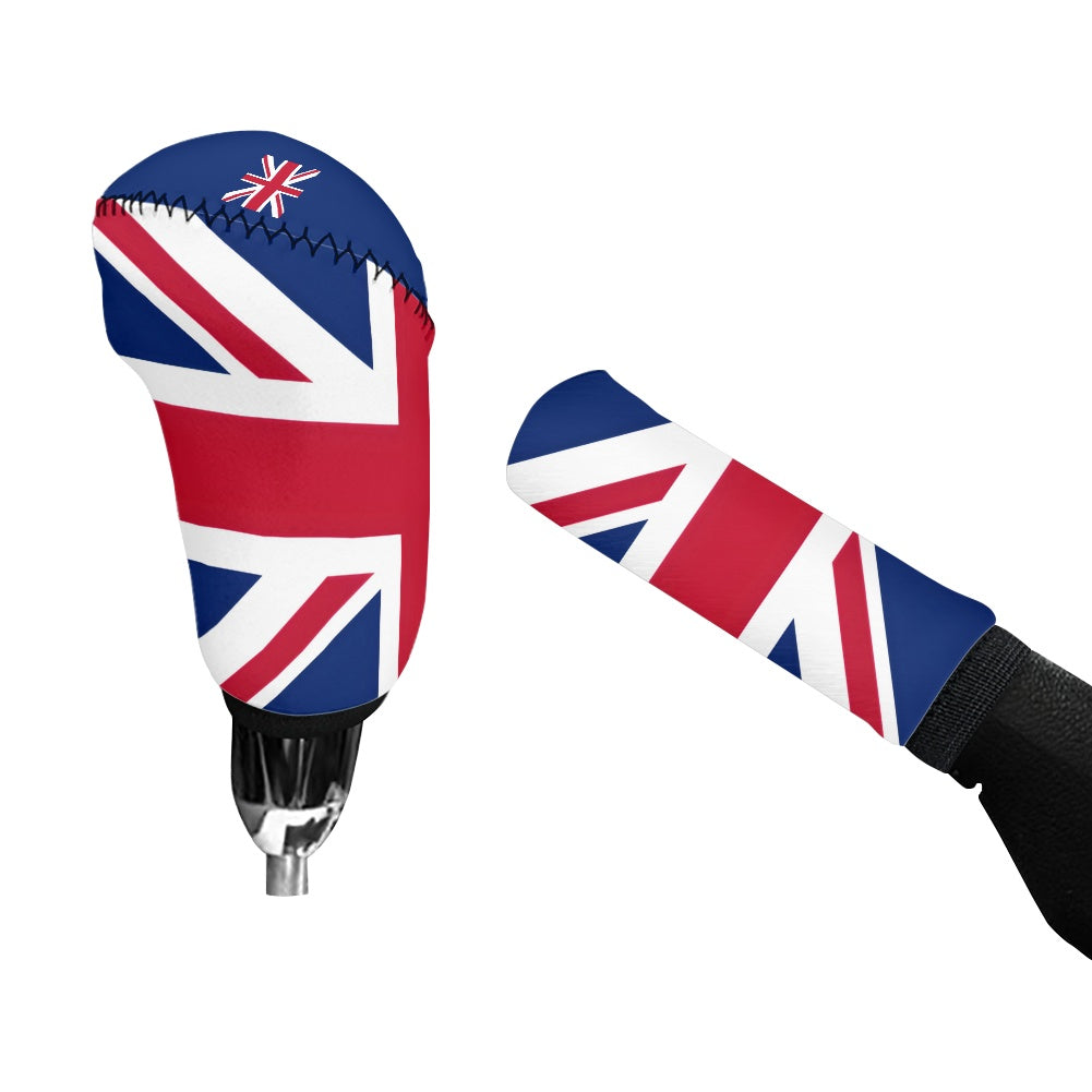 Golf club covers featuring Union Jack design by [Brand].