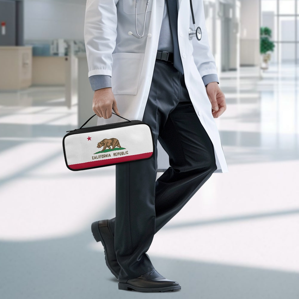 California Flag Inspired Stethoscope Storage Bag