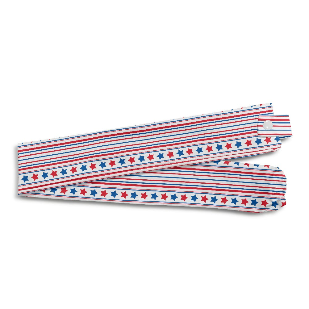 USA/American Flag Inspired Stars and Stripes Pattern Stethoscope Protective Cover