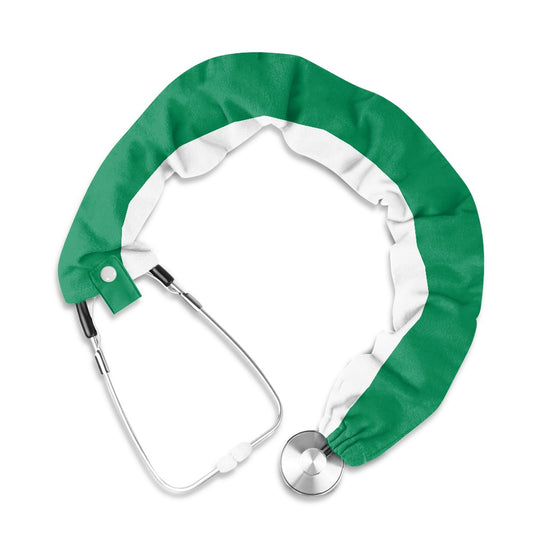 Nigeria Flag Inspired Stethoscope Protective Cover