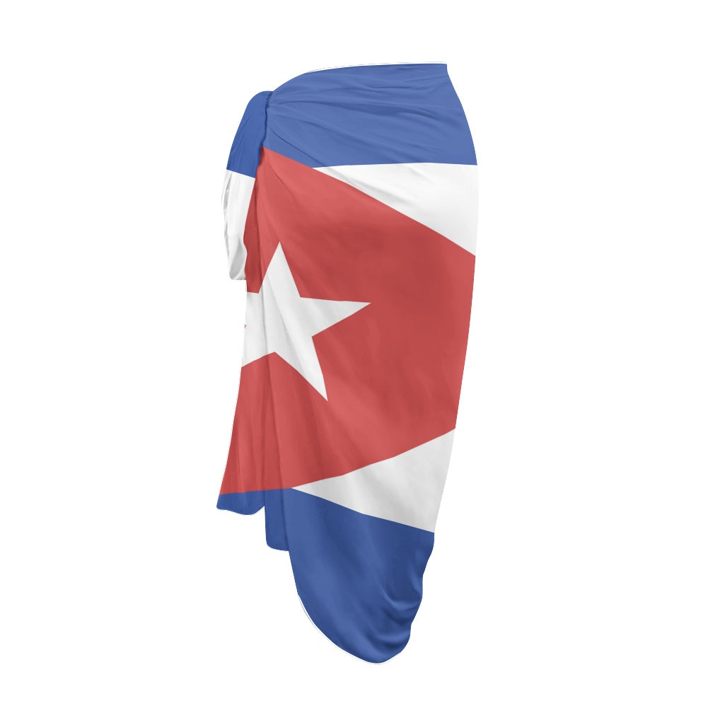 Cuba Flag Inspired Bikini Cover-Up