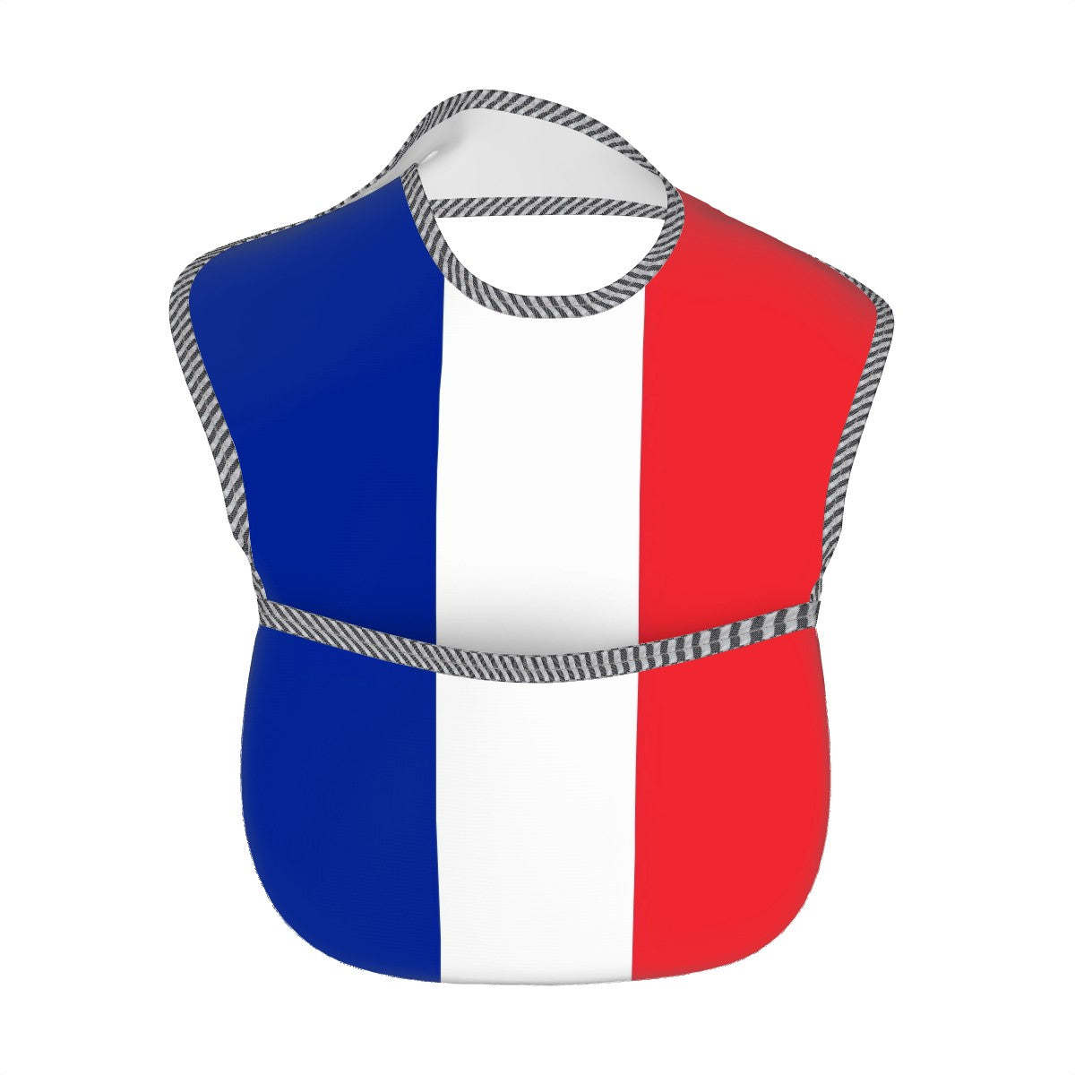 France Flag Inspired Baby Bib