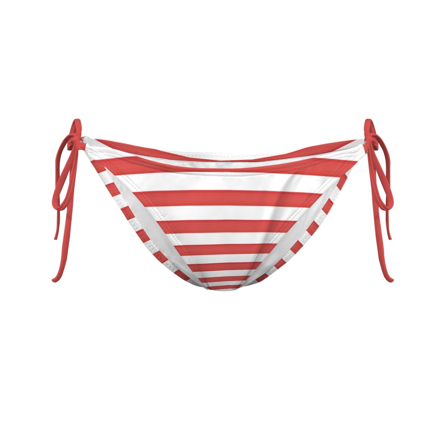USA/American Flag Inspired Stripes Sexy Halter Bikini Bottom