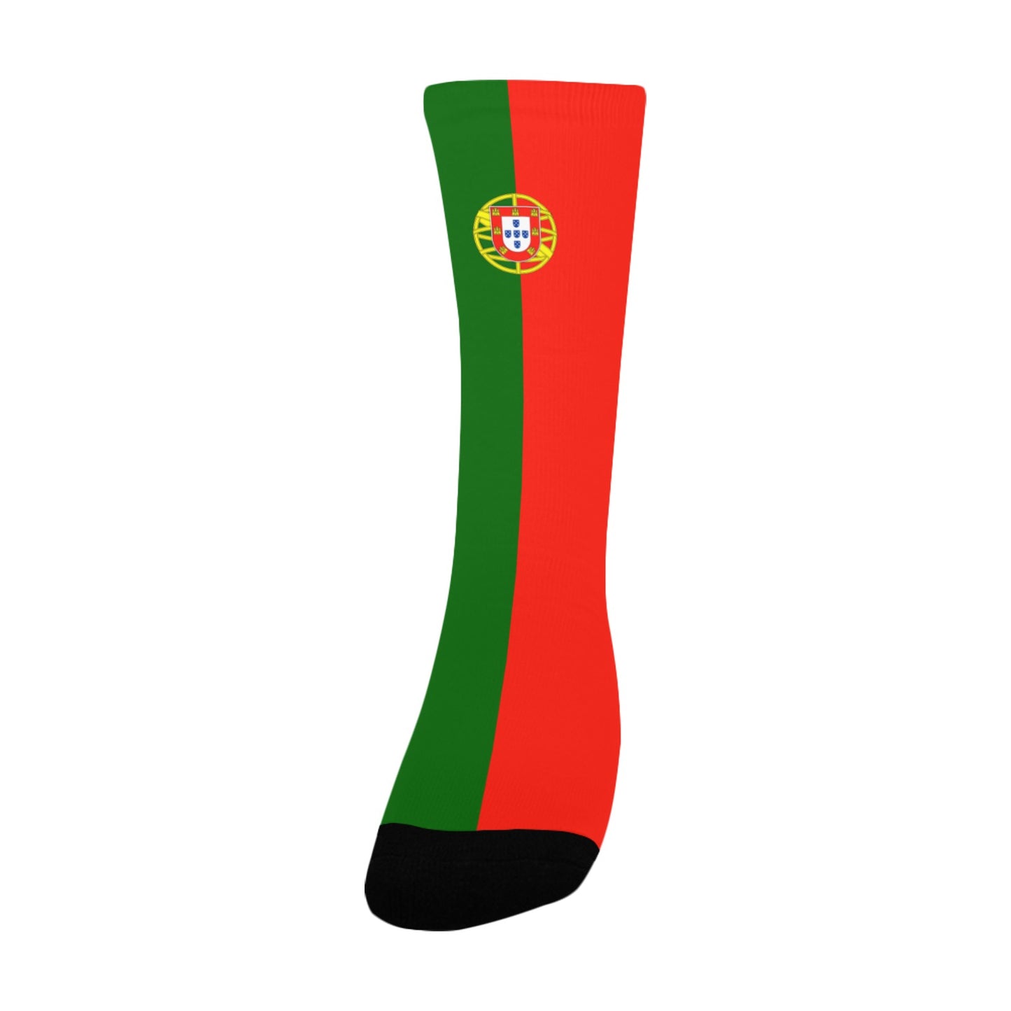 Portugal Flag Inspired Women's Custom  Socks | Ships from USA