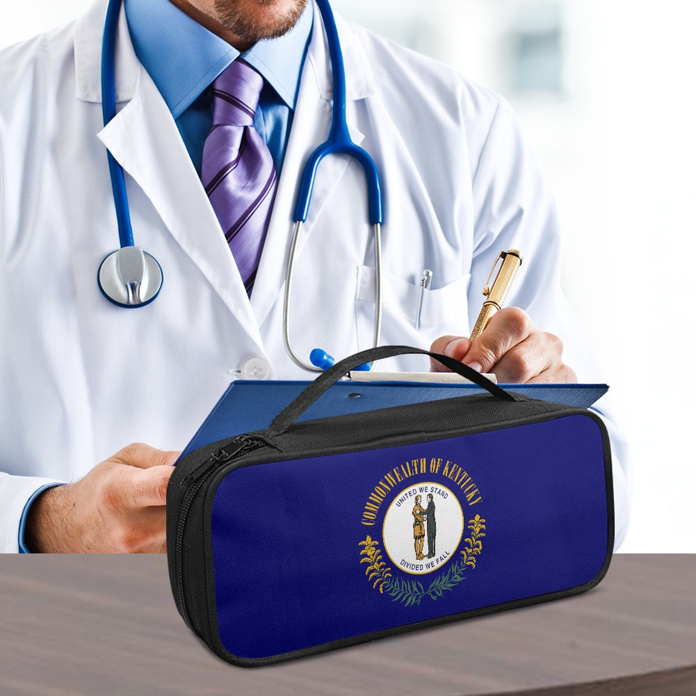 Kentucky Flag Inspired Stethoscope Storage Bag
