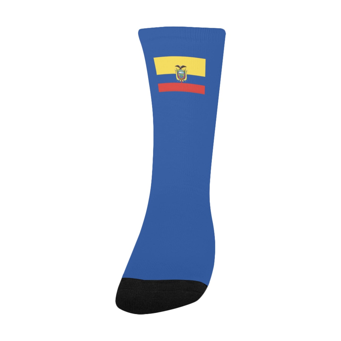 Ecuador Flag Inspired Kid's Socks (Made in the USA)