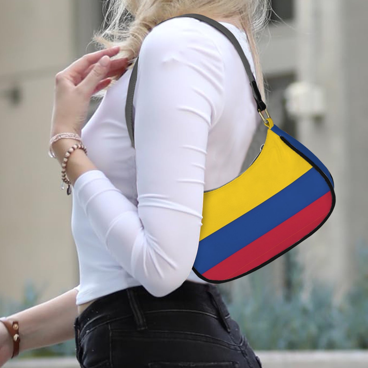 Colombia Flag Inspired Women's Shoulder Bag