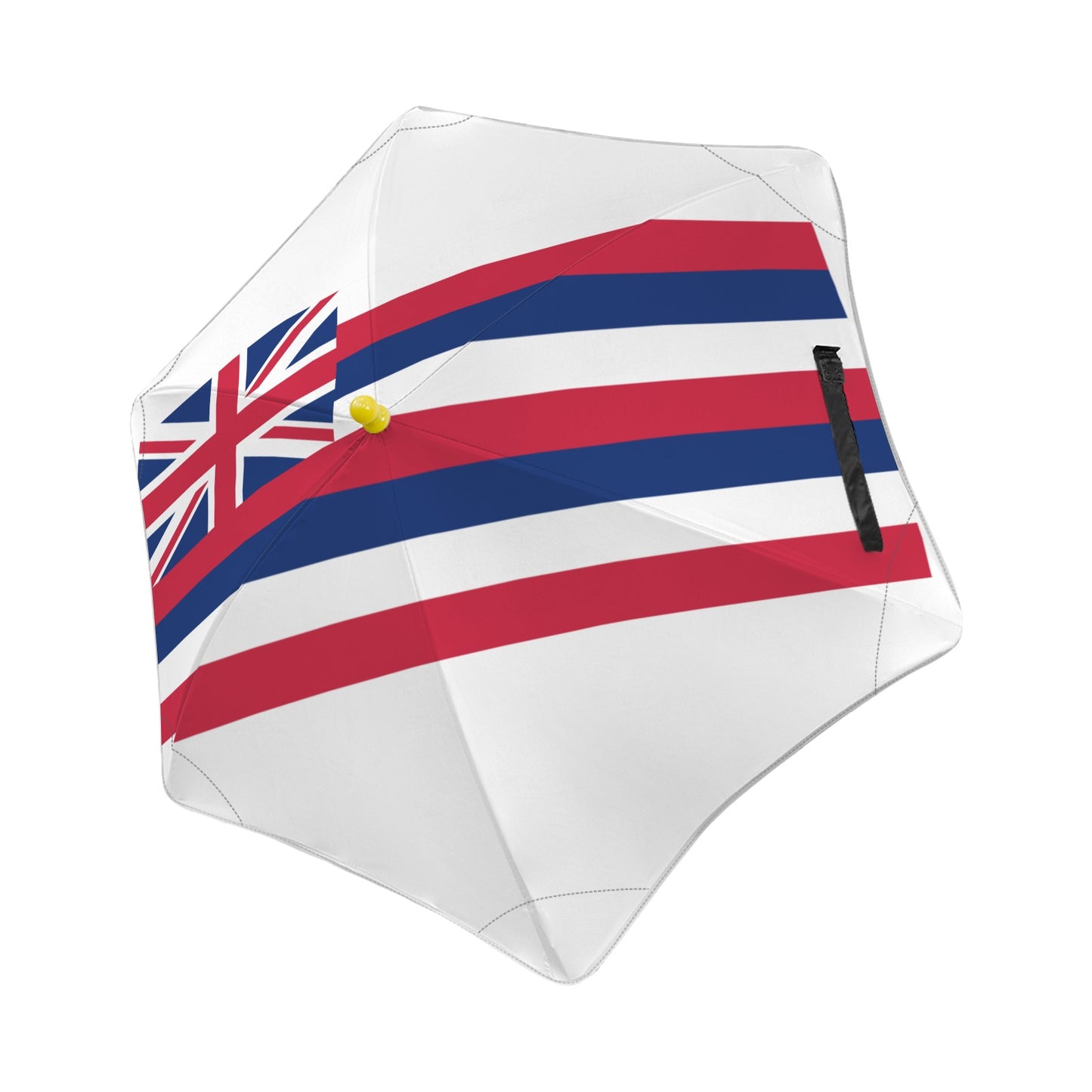Hawaii Flag Inspired Kids Safe Round Corner Umbrella