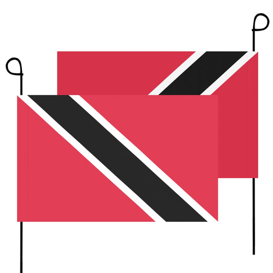 Two Trinidad and Tobago flags by Luv My Flag.