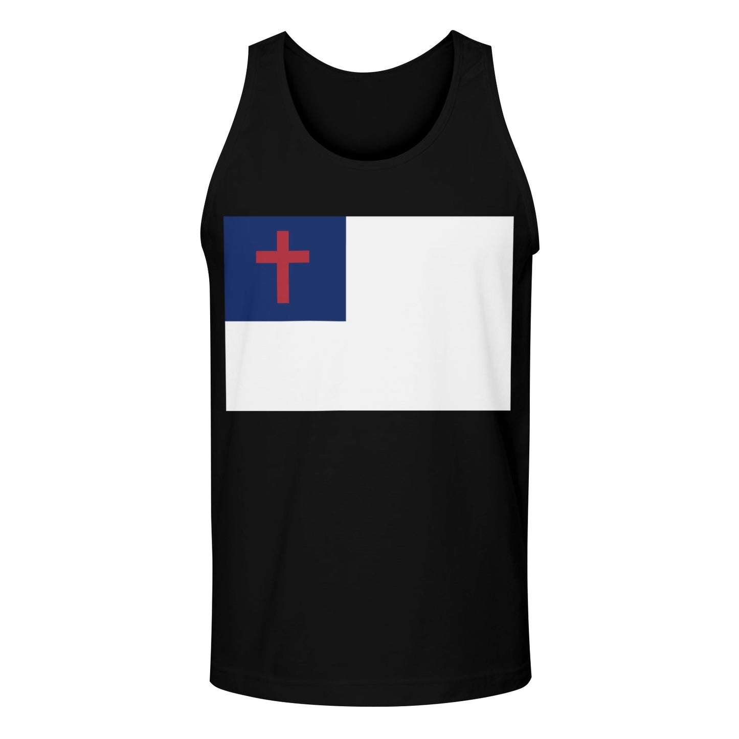 Christian Flag Men's Tank Top (Front Printing) | Ships from USA
