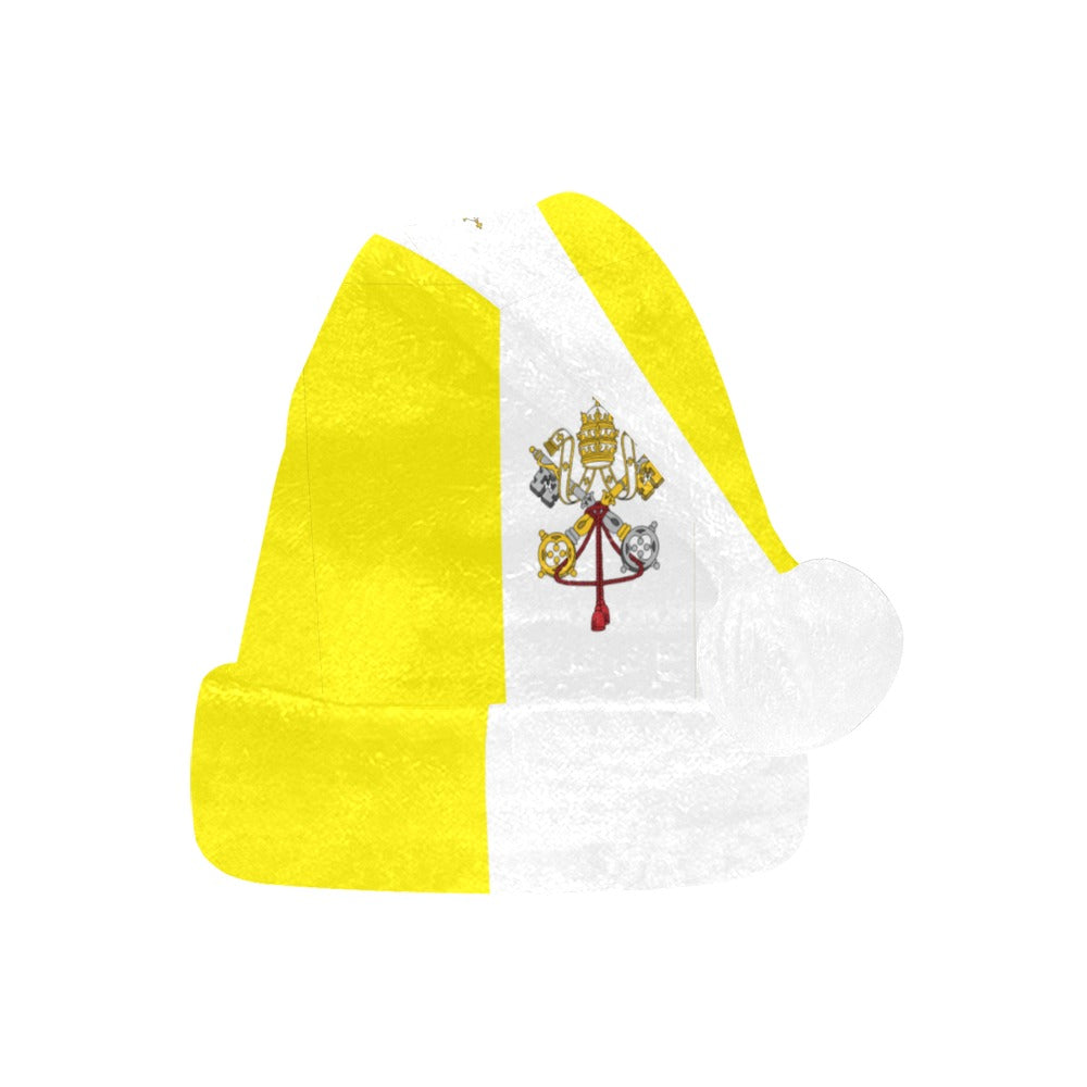 Vatican City Flag Christmas Santa Hat
