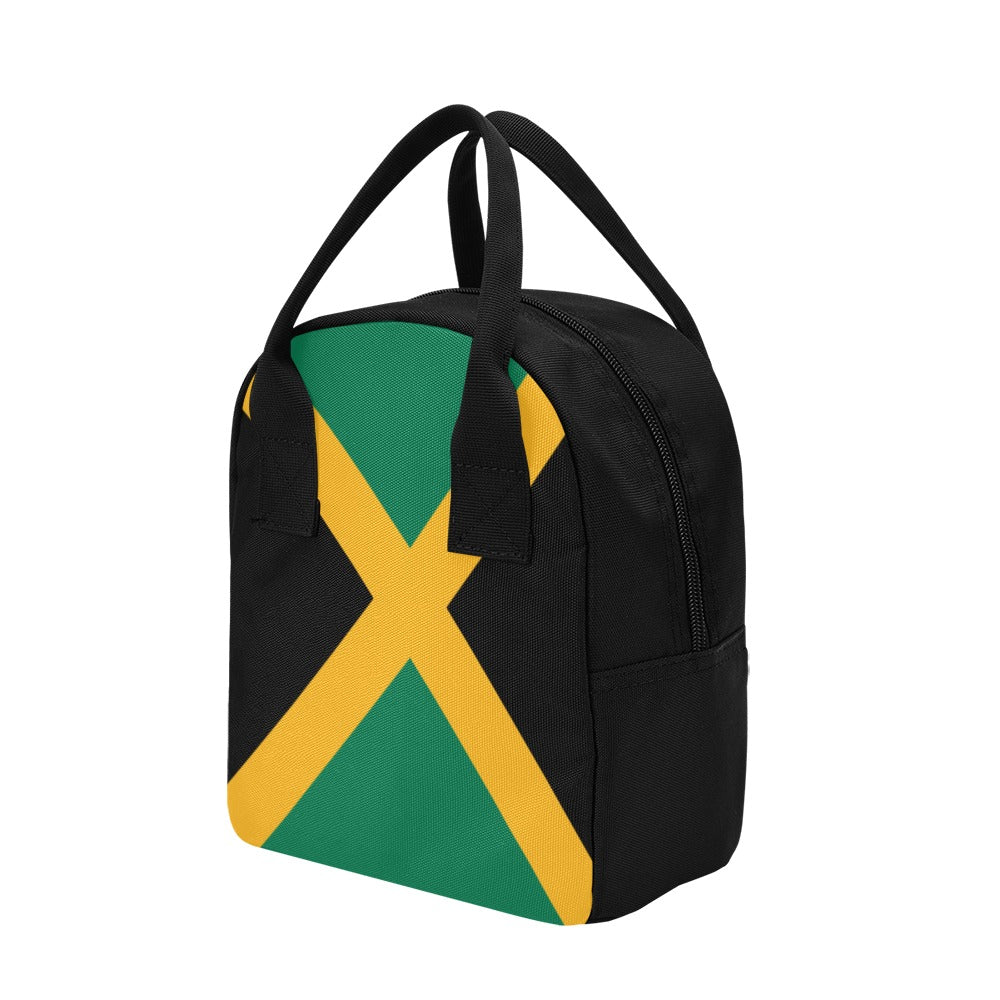 Jamaica Flag Inspired Insulated Lunch Bag