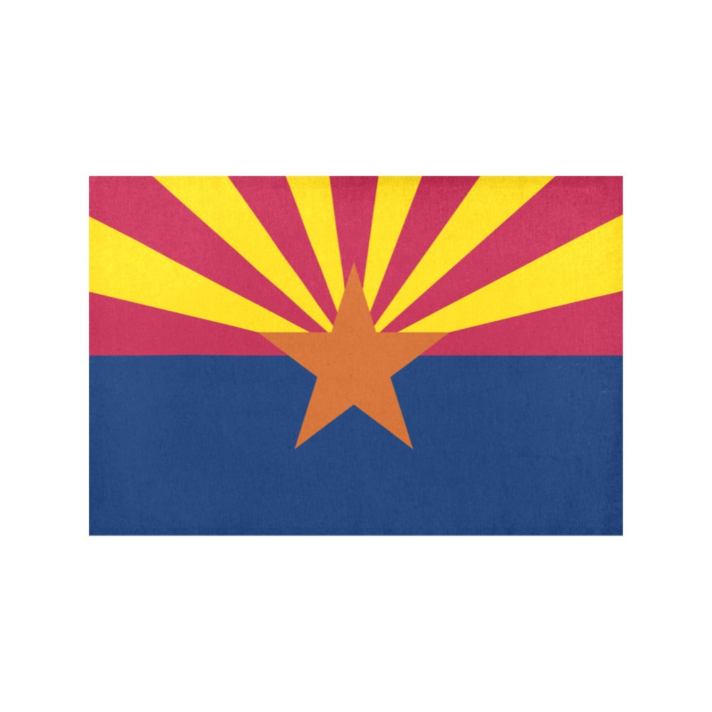 Arizona Flag Placemats 12" x 18" (Set of 6)