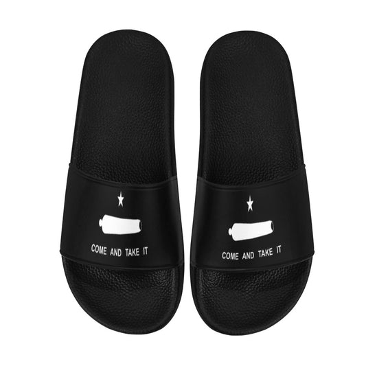 Come and Take It Flag Men's Slide Sandals