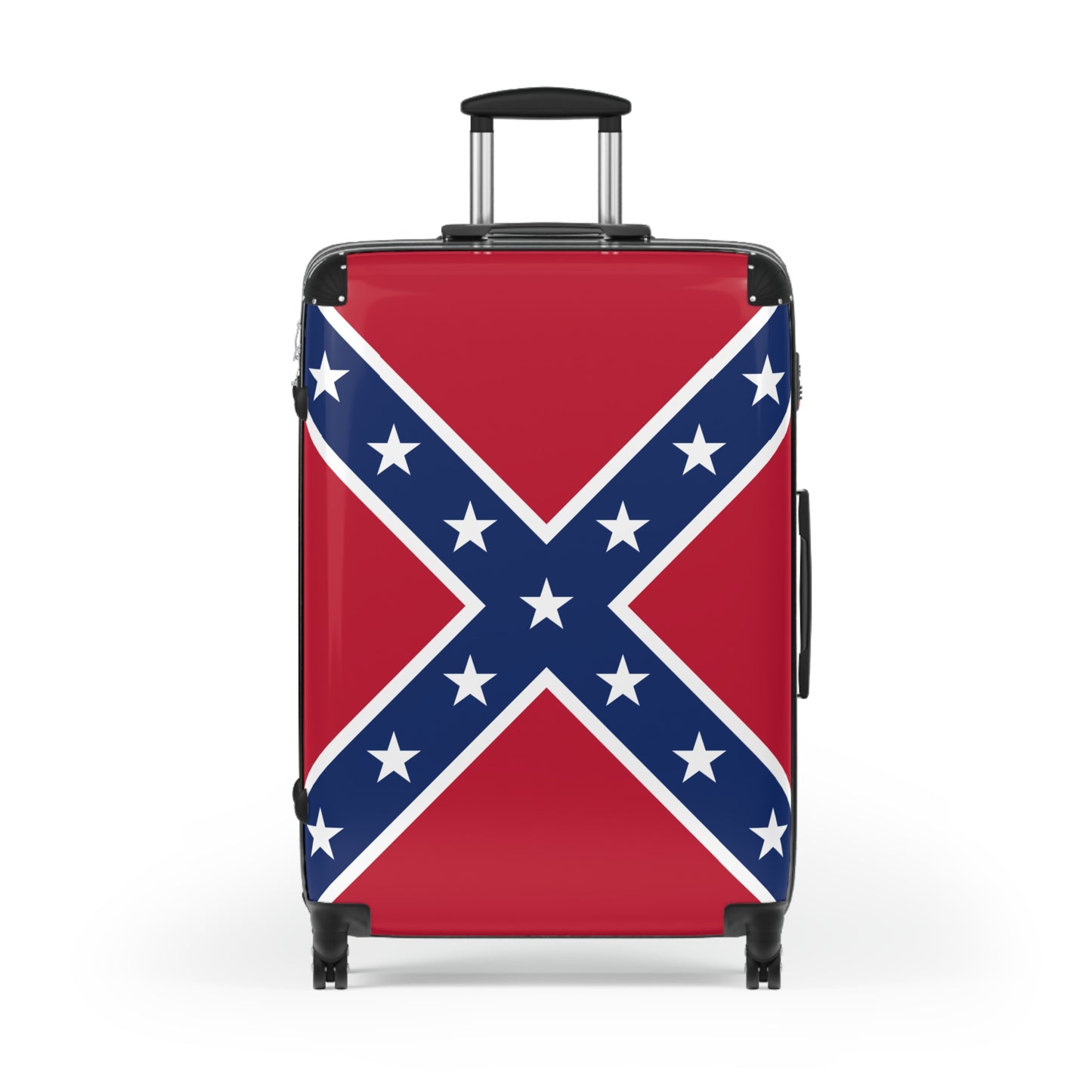 Confederate Battle Flag Inspired Suitcase