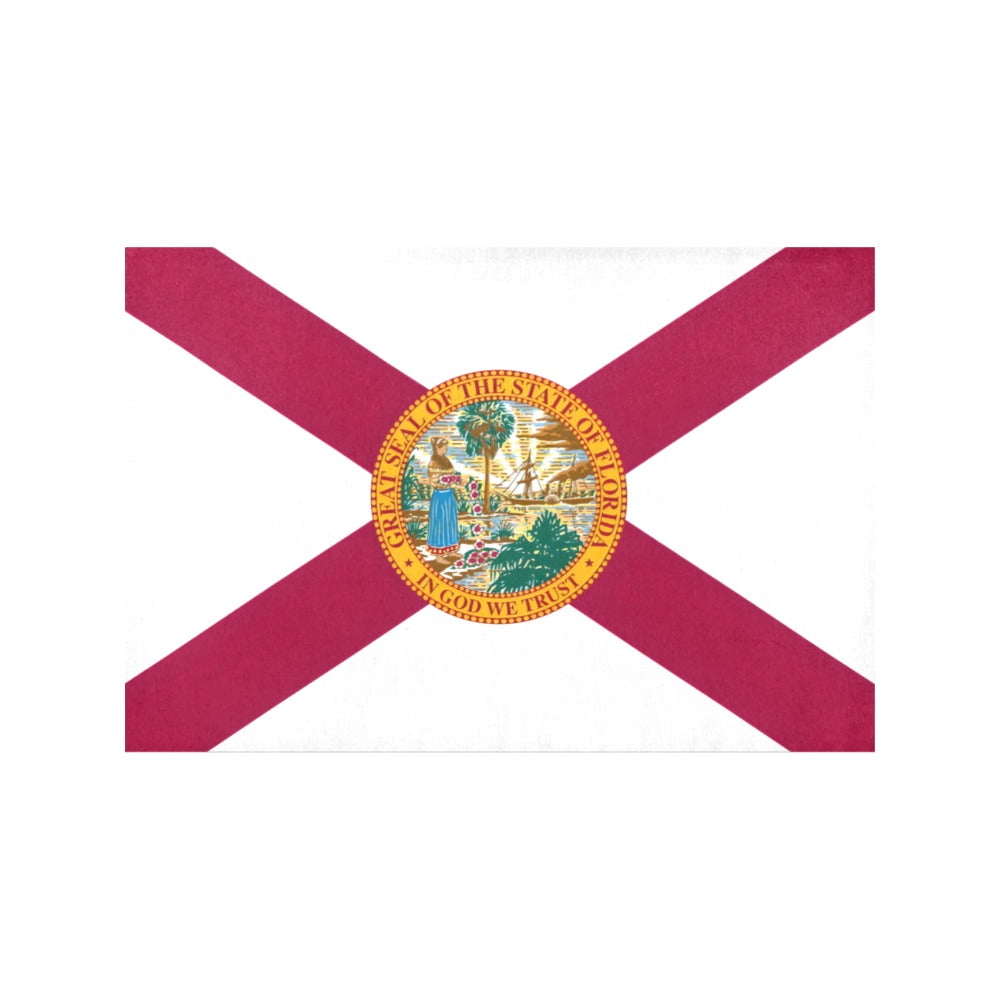 Florida Flag Placemats 12" x 18" (Set of 6)