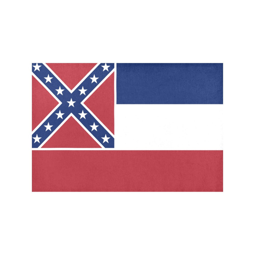 Mississippi Retired Flag Placemats 12" x 18" (Set of 6)
