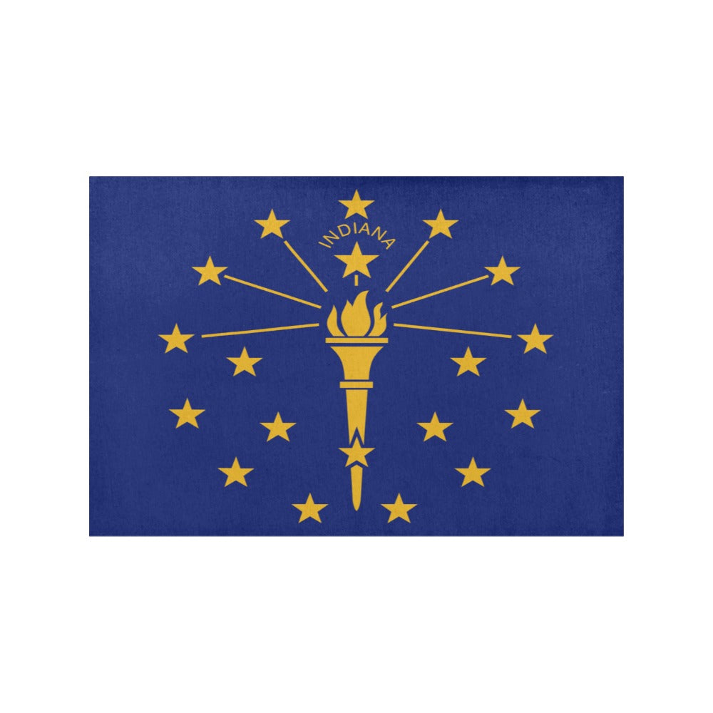 Indiana Flag Placemats 12" x 18" (Set of 6)
