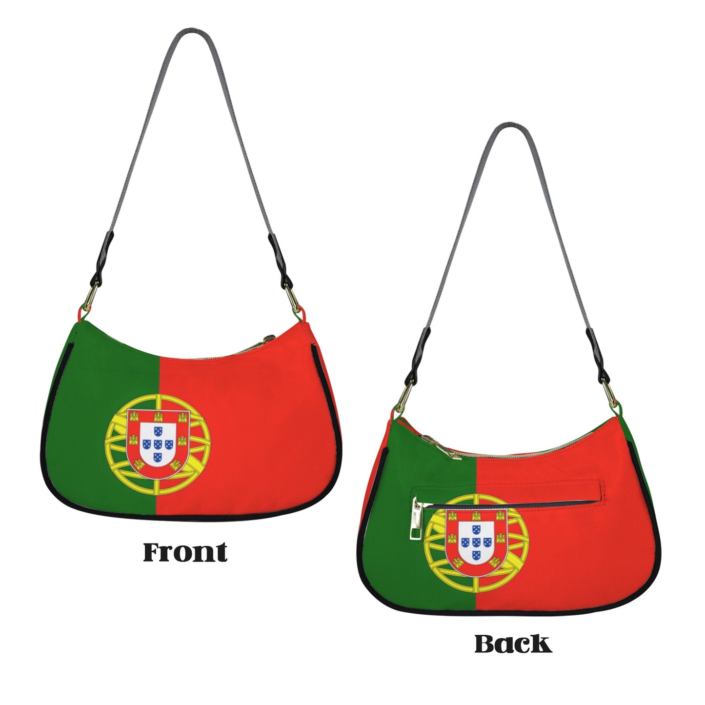 Portugal Flag Inspired Women's Shoulder Bag