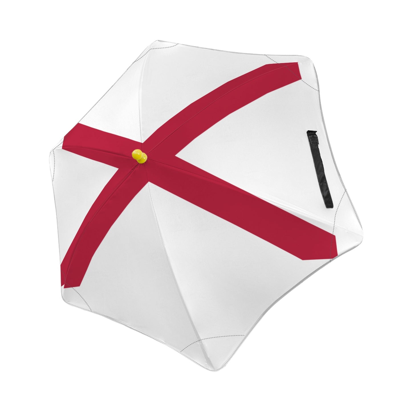 Alabama Flag Inspired Kids Safe Round Corner Umbrella