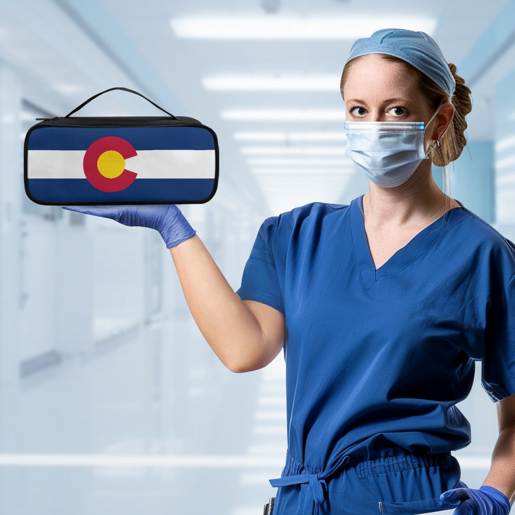 Colorado Flag Inspired Stethoscope Storage Bag