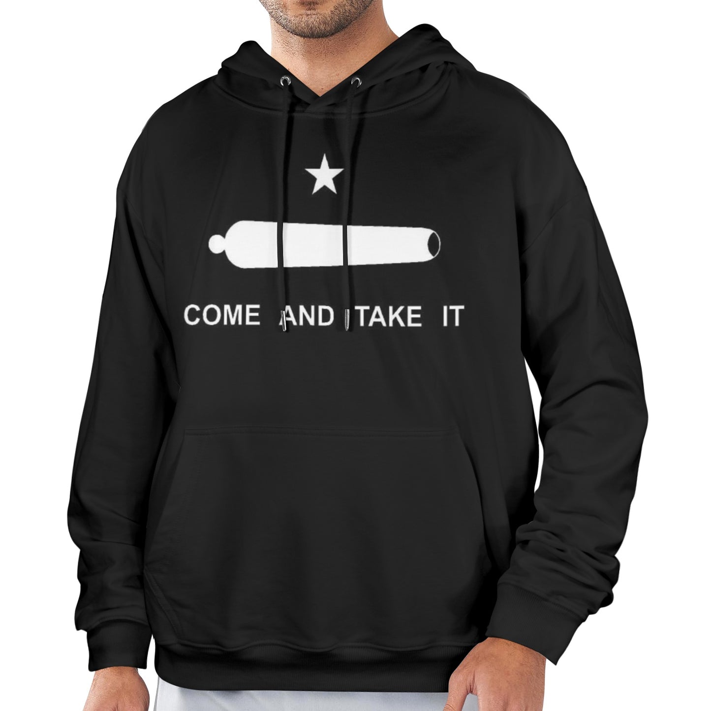 Come and Take It Flag Inspired Men's Hoodie (Made in the USA)