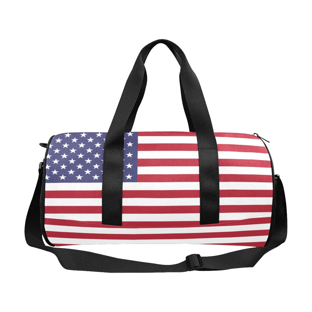 USA/American Flag Inspired Travel Duffel Bag