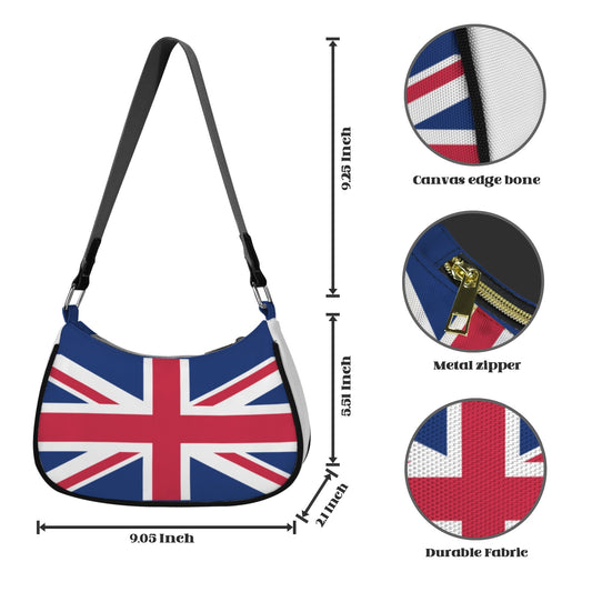 UK/Great Britain Flag Inspired Women's Shoulder Bag