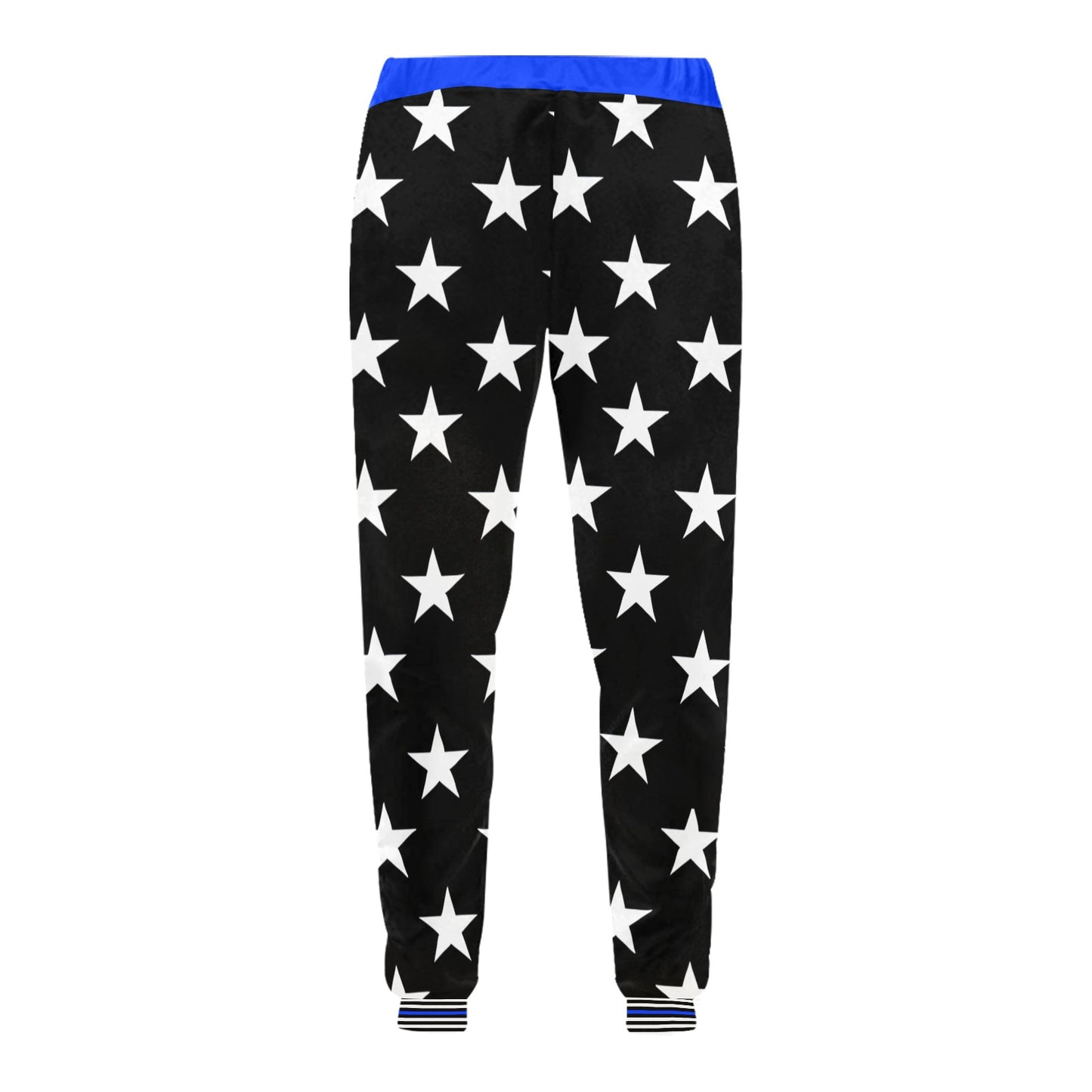 Thin Blue Line Flag Inspired All Over Print Unisex Sweatpants