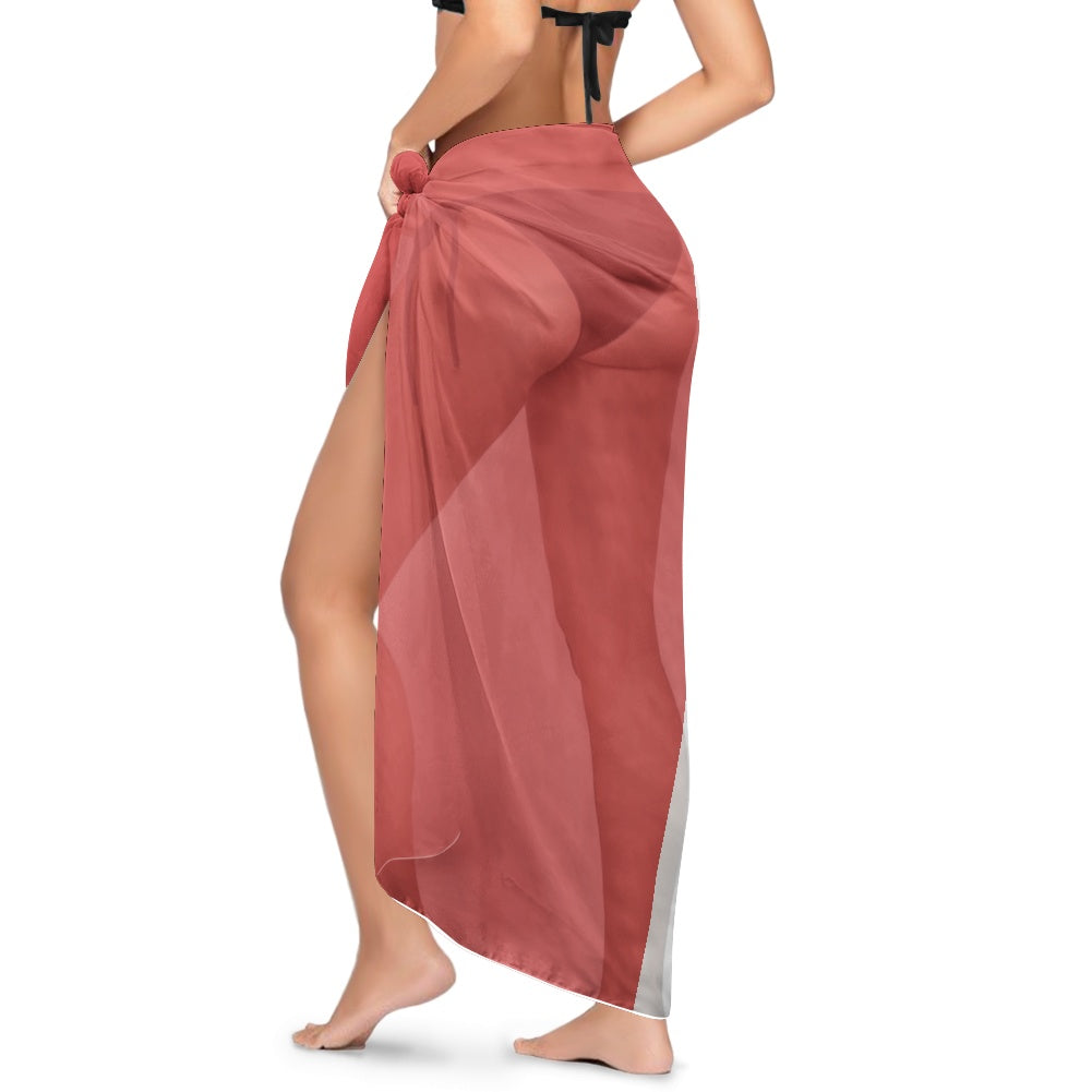 Canada Flag Inspired Bikini Cover-Up