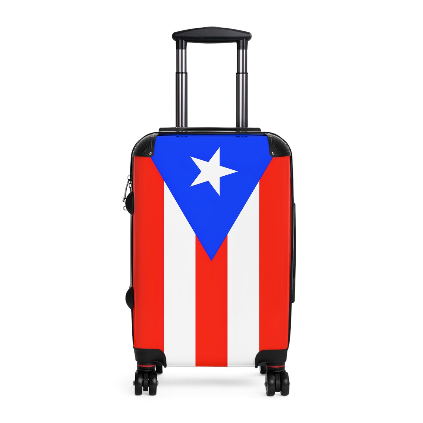 Puerto Rico Flag Inspired Suitcase