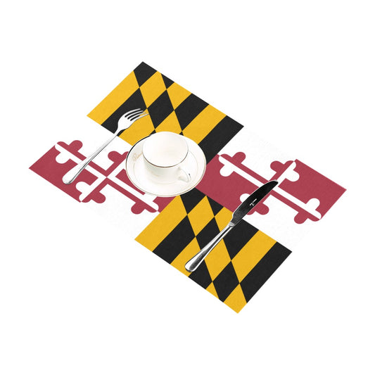 Maryland Flag Placemats 12" x 18" (Set of 6)
