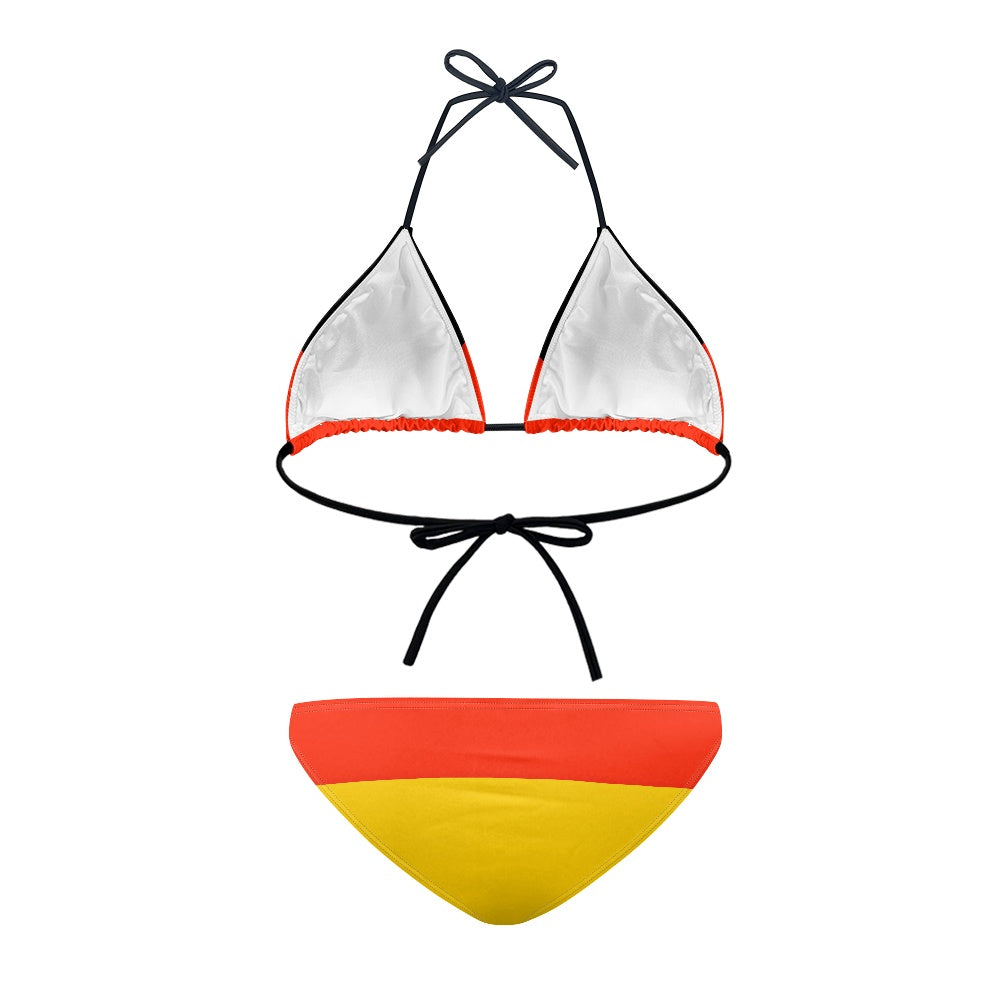 Germany Flag Inspired Women's Bikini