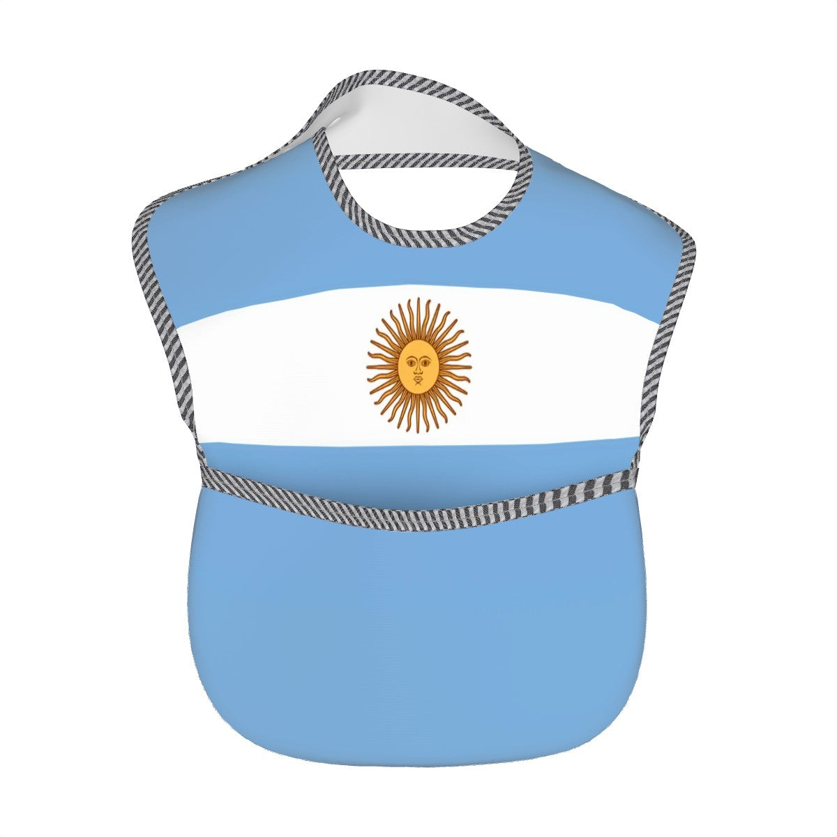 Argentina Flag Inspired Baby Bib