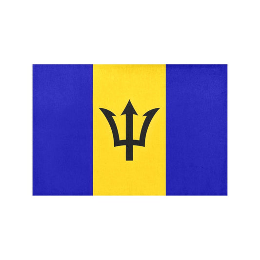 Barbados fFlag Placemats 12" x 18" (Set of 6)