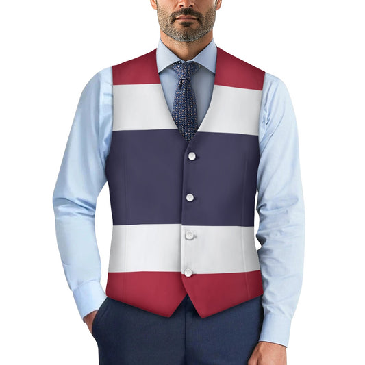 Thailand Flag Suit vest jacket