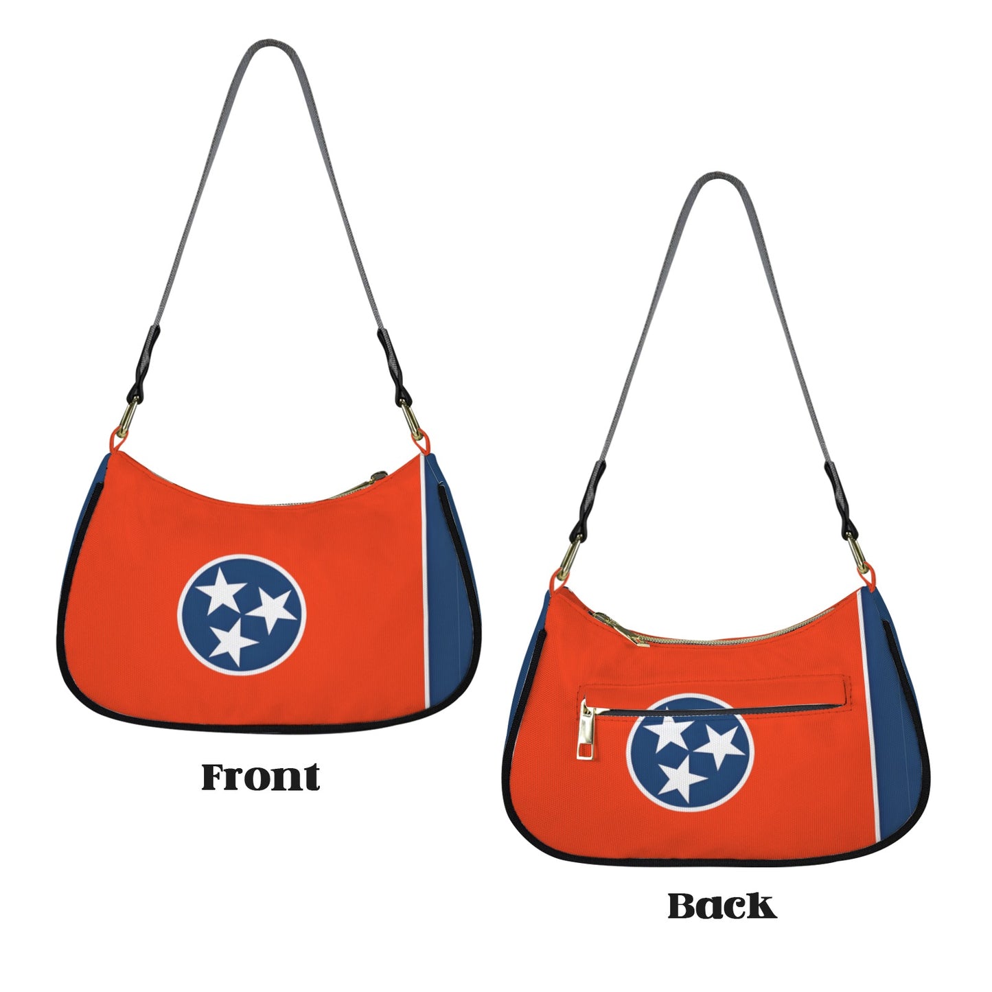 Tennessee Flag Inspired Women's Shoulder Bag