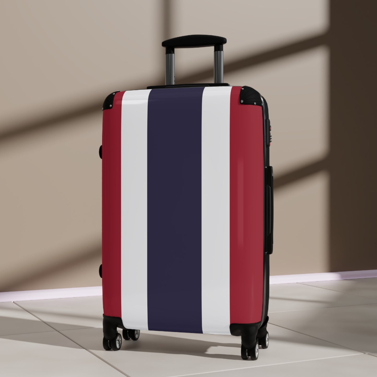 Thailand Flag Inspired Suitcase