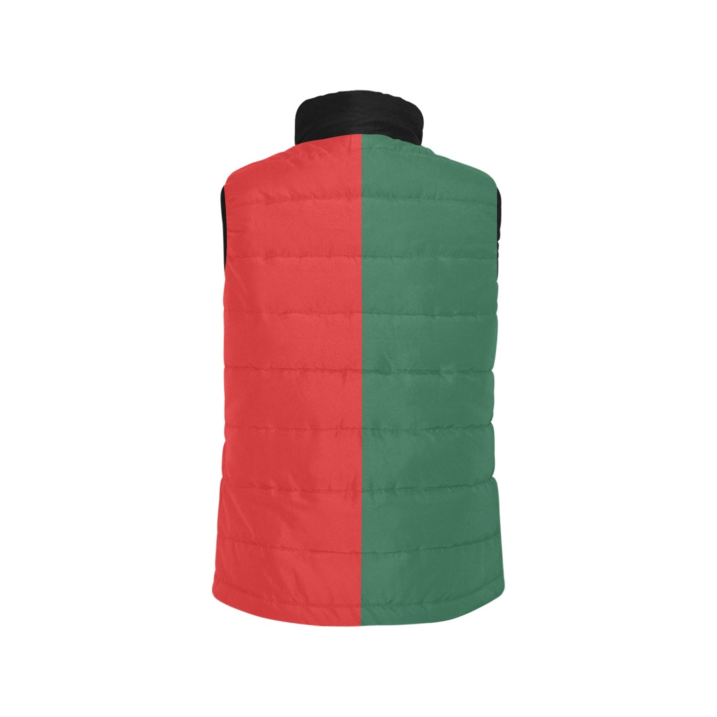 Mexico Flag Inspired Women's Padded Vest