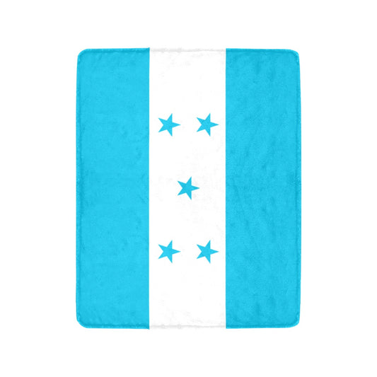 Luv My Flag blanket featuring Honduras flag with stars.