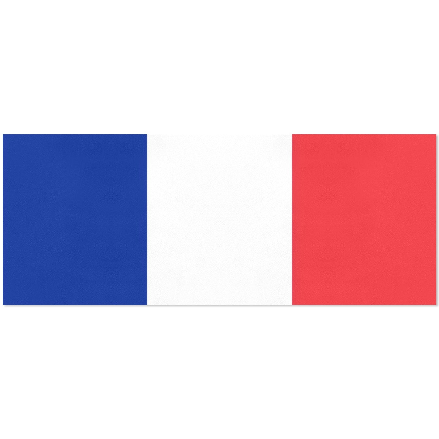 France Flag Inspired Custom Gift Wrapping Paper 58"x 22.5" (4 Rolls)