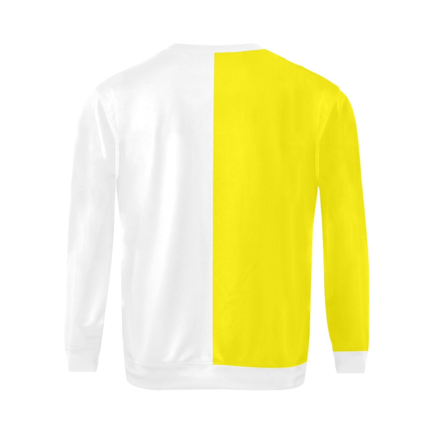 Vatican City Flag Inspired Men’s Fuzzy Sweatshirt Made in USA