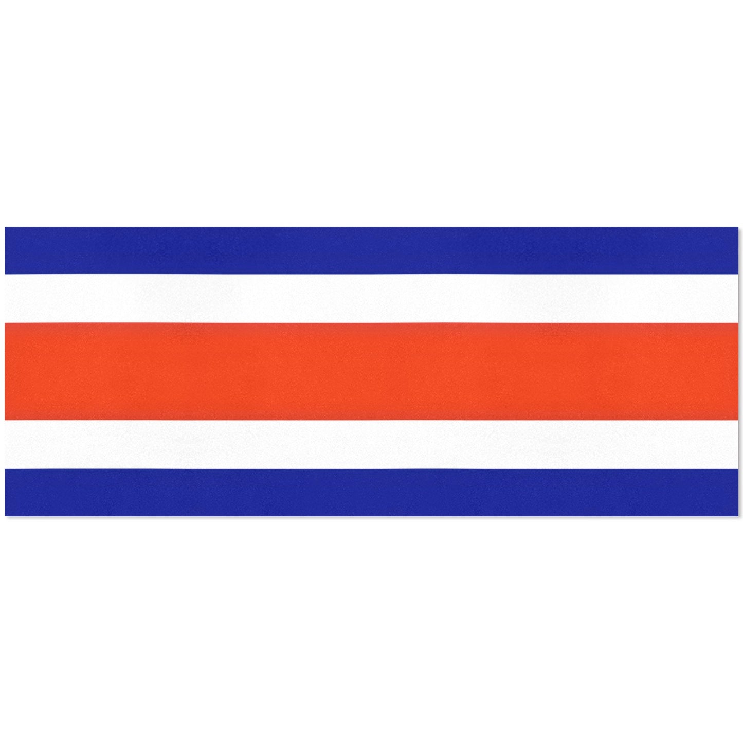 Costa Rica Flag Inspired Custom Gift Wrapping Paper 58"x 22.5" (4 Rolls)