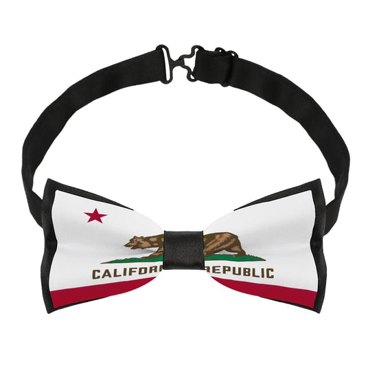 California Flag Inspired Bow Tie – Look Sharp, Show your Columbian Pride-1