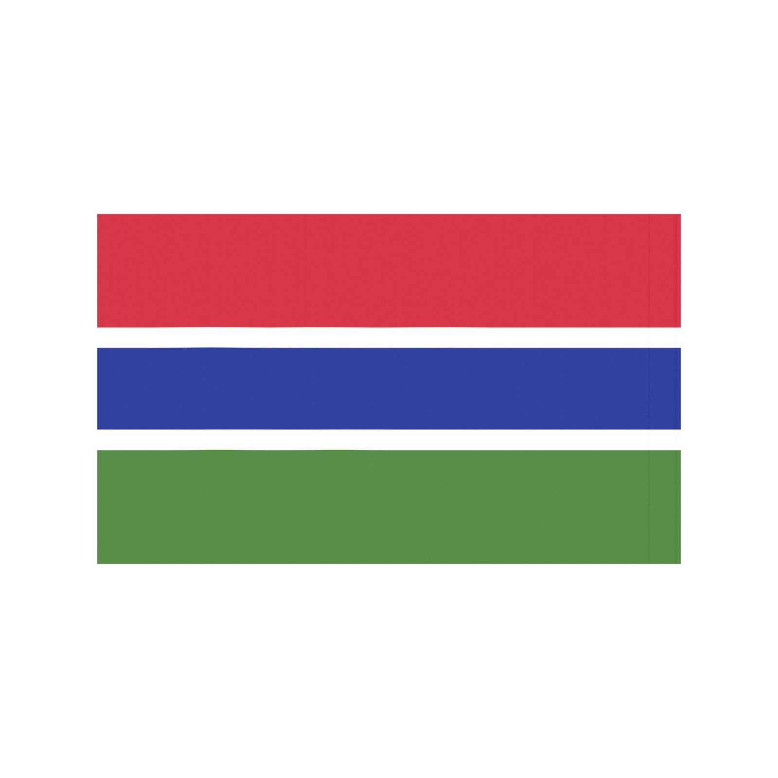 Red, blue, green striped flag by Luv My Flag.