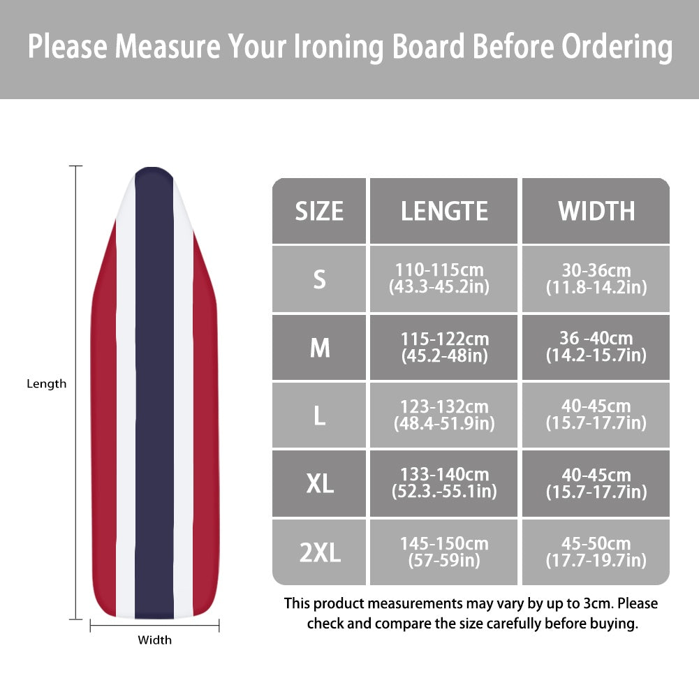 Thailand Flag Ironing Board Cover