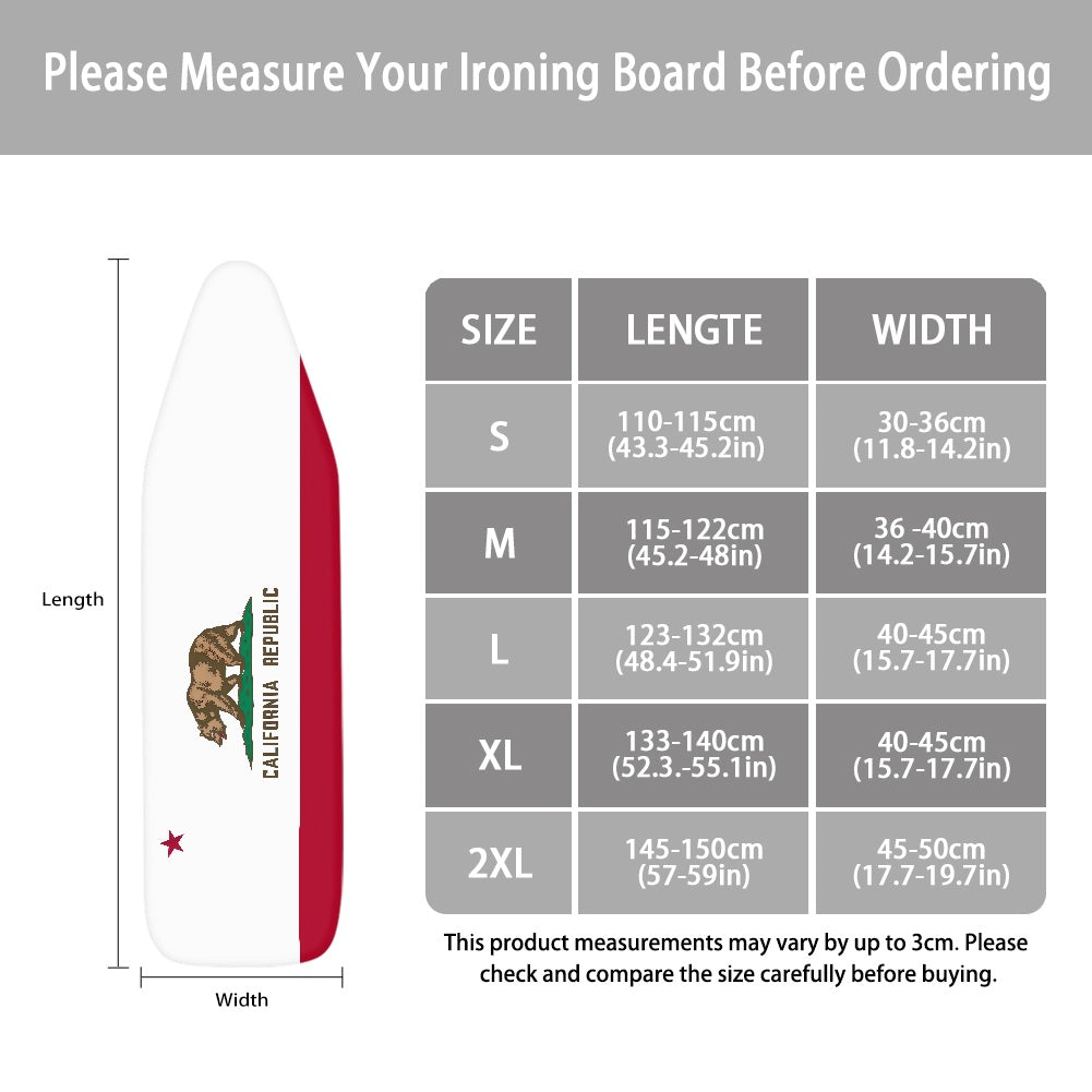 California Flag Ironing Board Cover