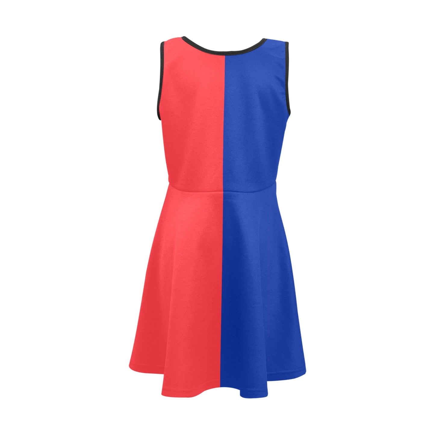 France Flag Inspired Girls' Sleeveless Sundress | Ships from USA