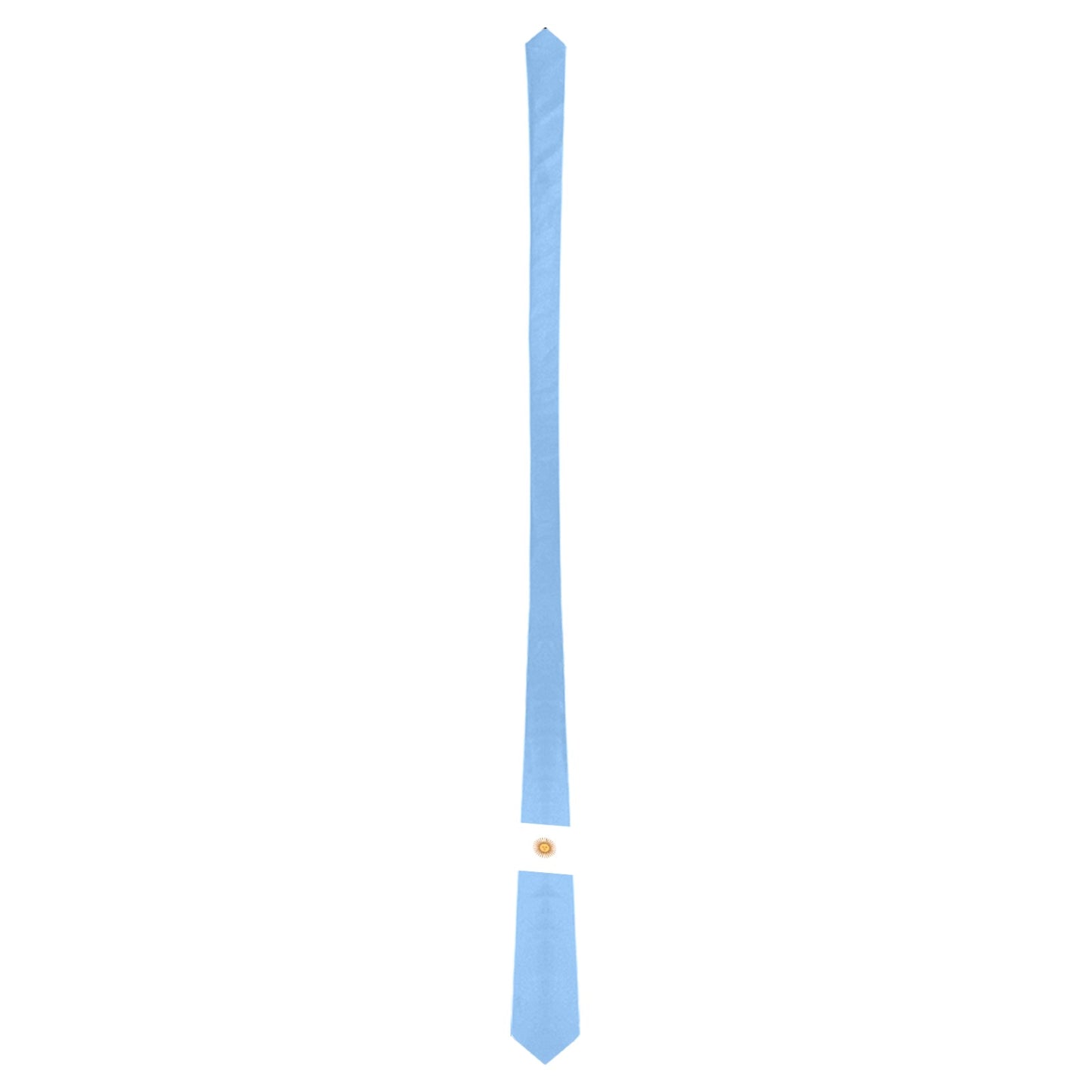 Argentina Flag Inspired Classic Necktie (Two Sides)