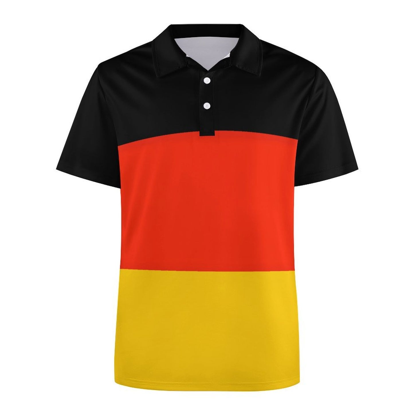 Germany Flag Inspired Women's Straight Fit Polo Shirt